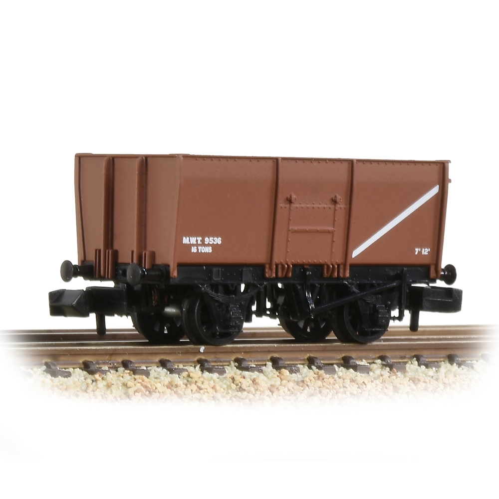 Bachmann Europe Plc T Steel Slope Sided Mineral Wagon Mwt Bauxite